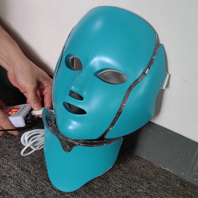 Plastikowa maska 7 kolorowa LED Light Therapy dla ściśnięcia skóry i zmniejszenia zmarszczek