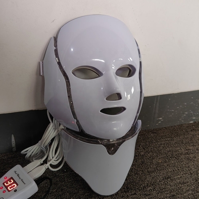 Plastikowa maska 7 kolorowa LED Light Therapy dla ściśnięcia skóry i zmniejszenia zmarszczek