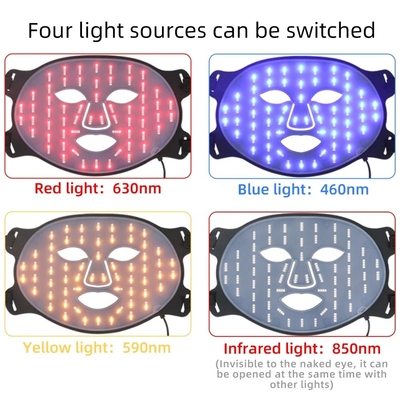 Led Maski twarzowe Komfort do pielęgnacji skóry i terapii maską Światło Czerwony Wyjście Moc 5V DC 3000MA