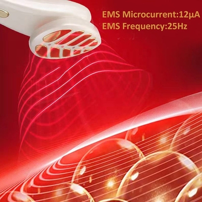 Mini Pióro do masażu oczu z elektrycznymi wibracjami cieplnymi LED do podnoszenia skóry i usuwania zmarszczek