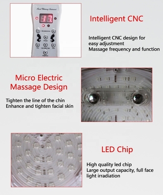 napięcie 110V-240V 7 kolorowe maski twarzy LED Light Therapy dla ściśnięcia i ściśnięcia skóry
