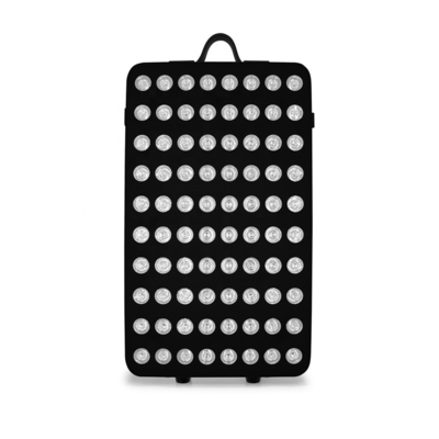 Rzeczywista moc 115W 660 850nm 1 1 Panel terapii czerwonym światłem przeciwstarzeniowym z 80 lampami