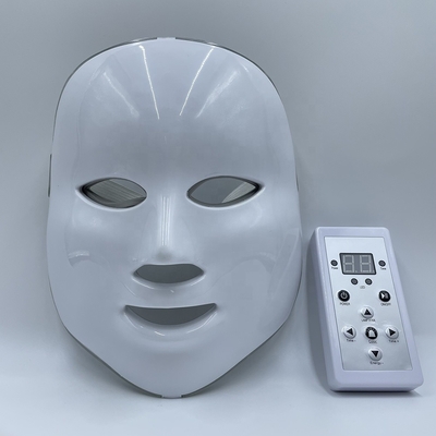 LED Face Light Therapy Mask 2023 Model Anti Acne 7 Kolor wodoodporny NO Home