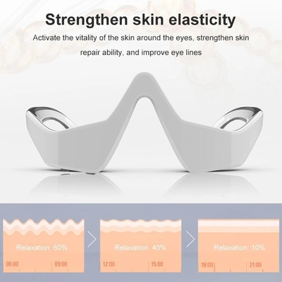 Home Plastic Vibration Led Red Light Therapy Device z mikro prądem Ems Eye Massager