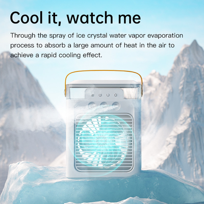 2024 Design Mini USB Portable Rechargeable Fan z składalną technologią chłodzenia powietrza