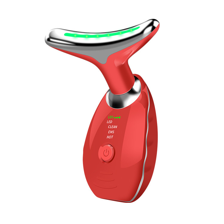 Moc znamionowa 2,5W LED Therapy Neck Rejuvenation V-Face Lifting Massager dla anty-aging