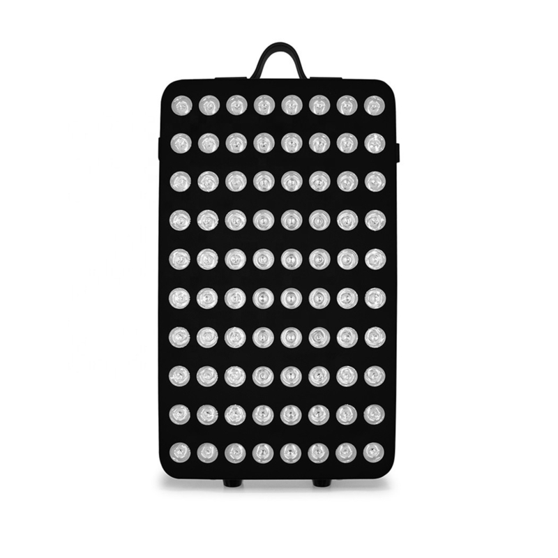 Rzeczywista moc 115W 660 850nm 1 1 Panel terapii czerwonym światłem przeciwstarzeniowym z 80 lampami