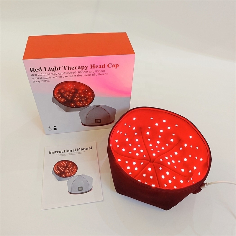 3rd Gear Czerwony LED Light Therapy Cap dla promowania naturalnego wzrostu włosów 120 żwirów lampy