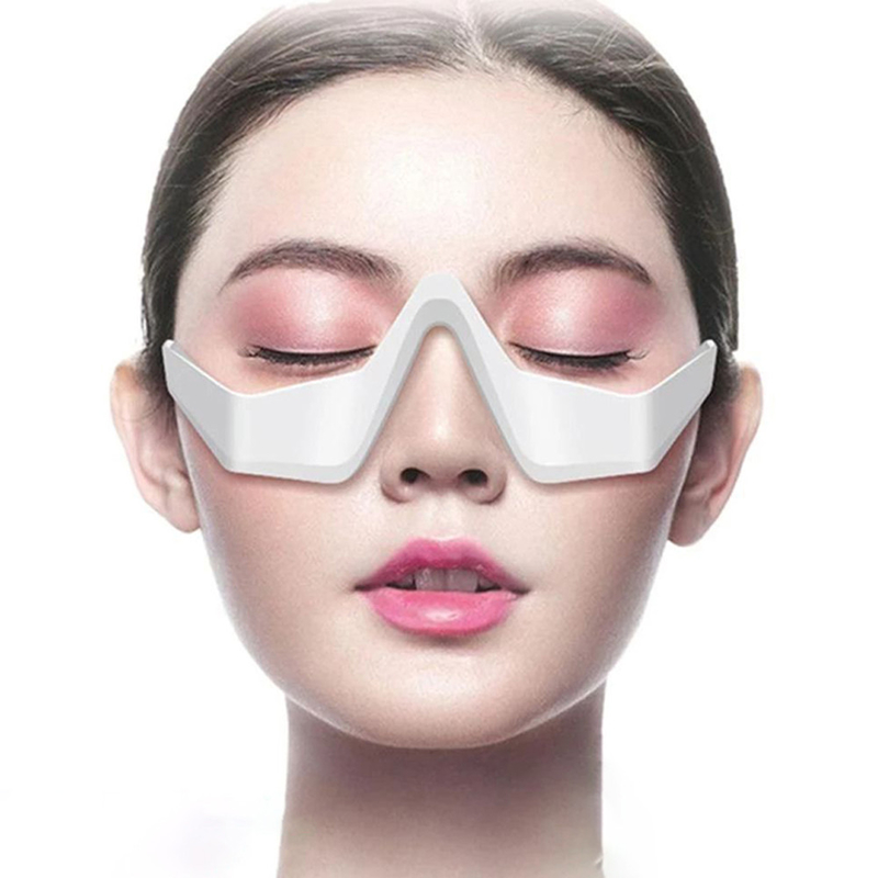 Home Plastic Vibration Led Red Light Therapy Device z mikro prądem Ems Eye Massager